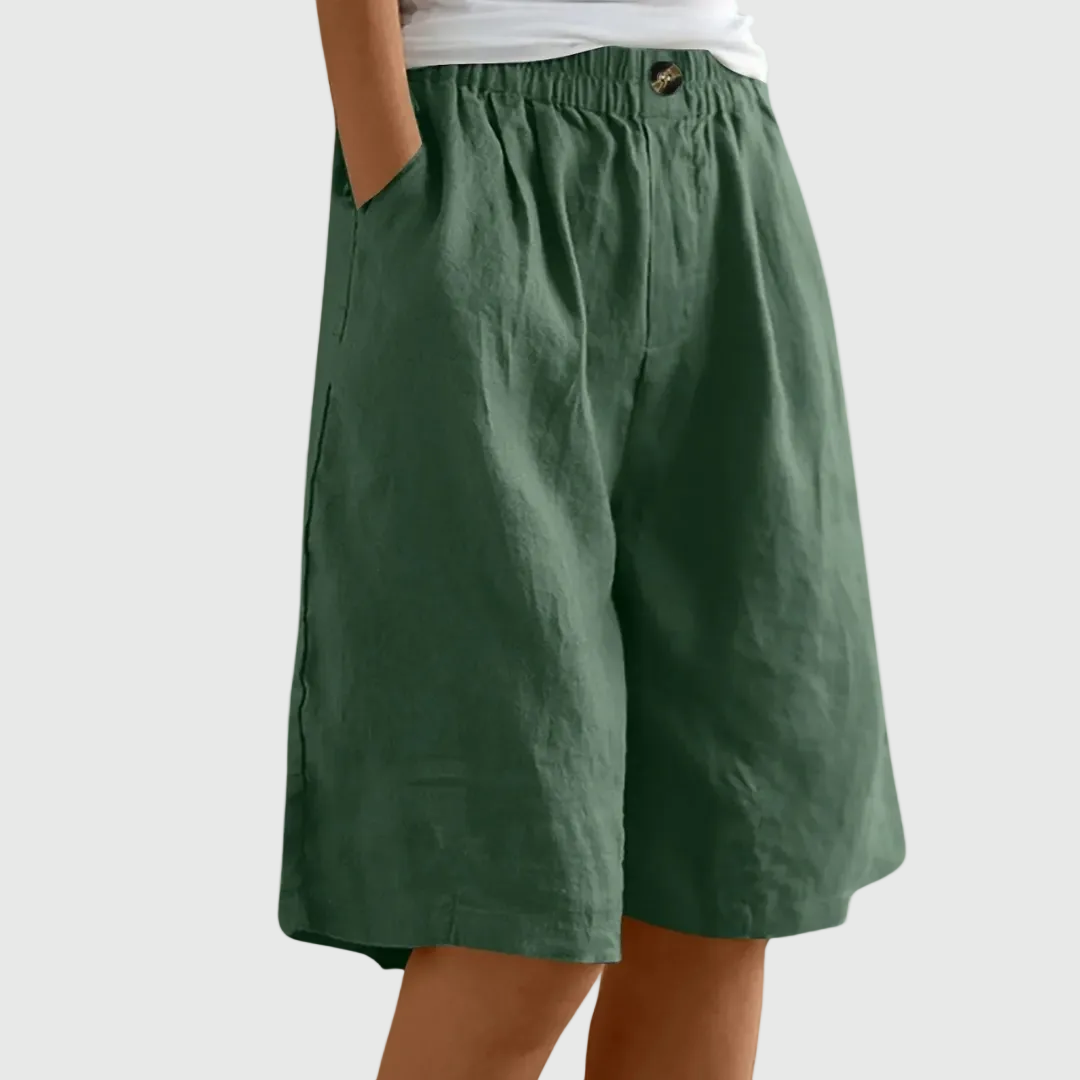 Eleonora | Pantaloncini larghi con vita elastica Ella
