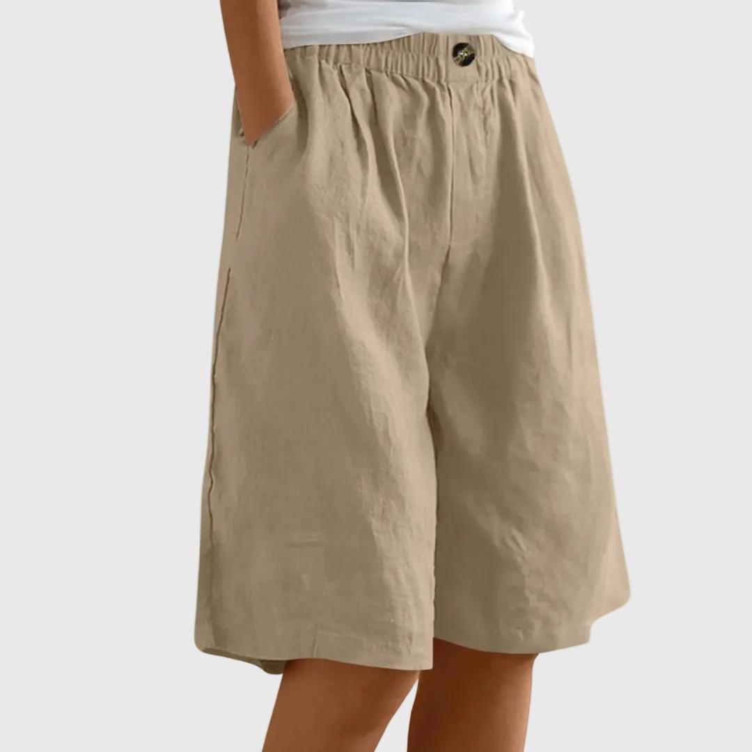 Eleonora | Pantaloncini larghi con vita elastica Ella