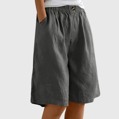 Eleonora | Pantaloncini larghi con vita elastica Ella