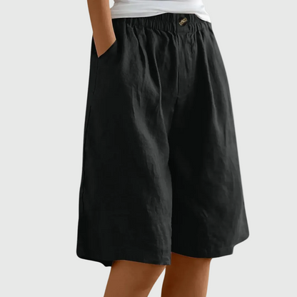 Eleonora | Pantaloncini larghi con vita elastica Ella