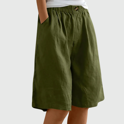 Eleonora | Pantaloncini larghi con vita elastica Ella