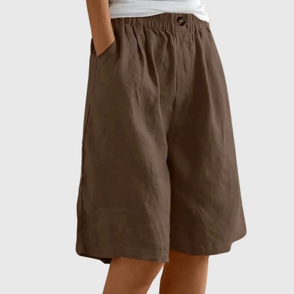 Eleonora | Pantaloncini larghi con vita elastica Ella