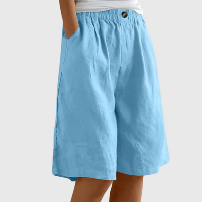 Eleonora | Pantaloncini larghi con vita elastica Ella