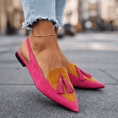 Eloisa | Sandali Eleganti con Pennacchi