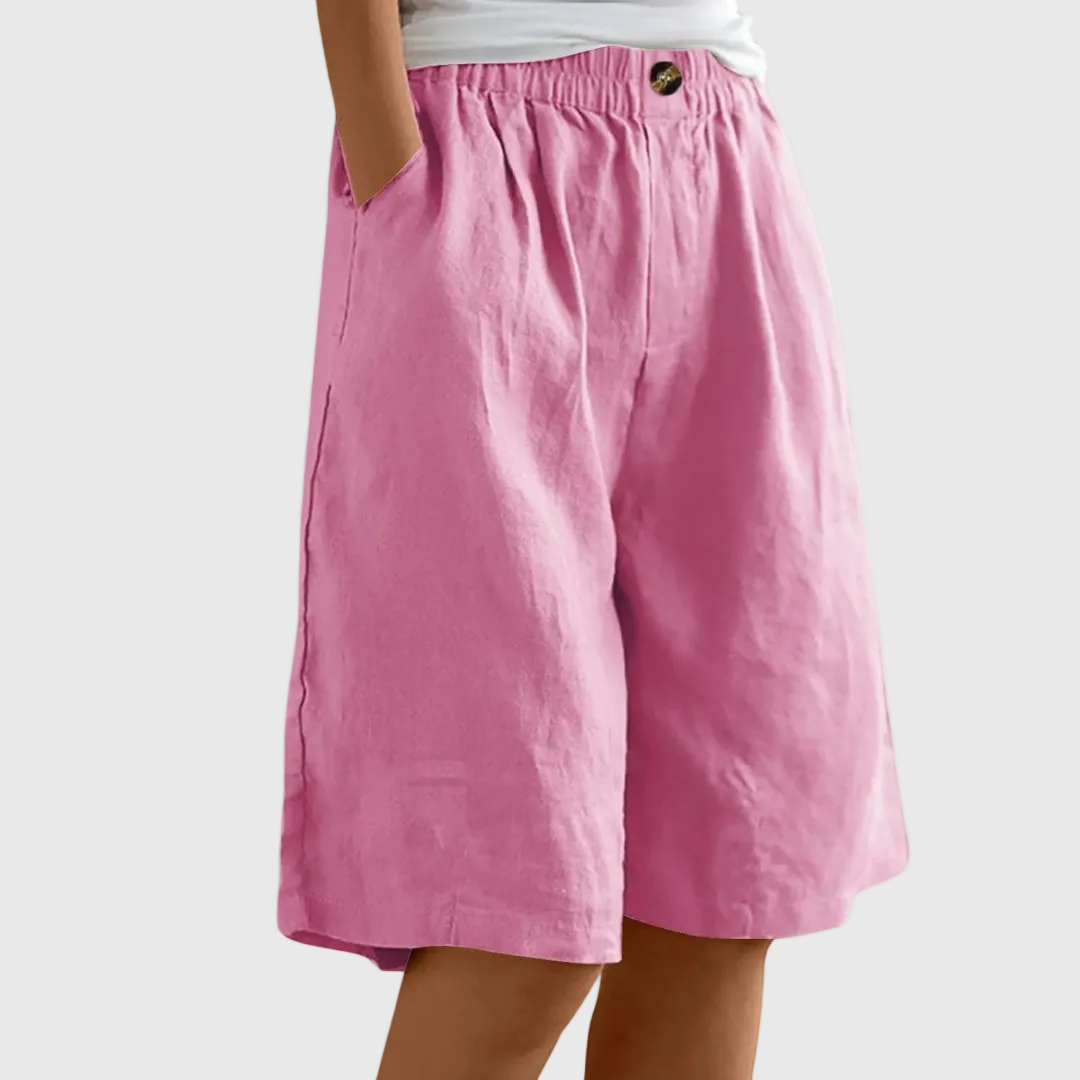 Eleonora | Pantaloncini larghi con vita elastica Ella