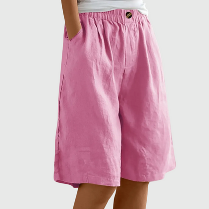Eleonora | Pantaloncini larghi con vita elastica Ella