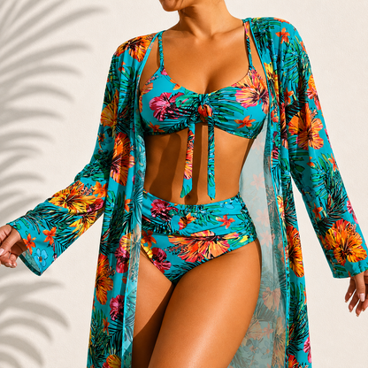 Maria | Bikini 3 pezzi Elegante Tropicale Marie