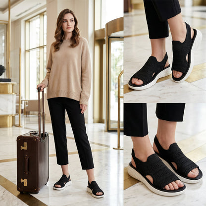Arianna™ | Sandali con plateau, realizzati in materiale traspirante per donne