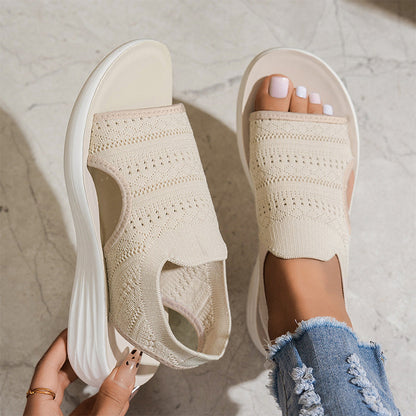Arianna™ | Sandali con plateau, realizzati in materiale traspirante per donne