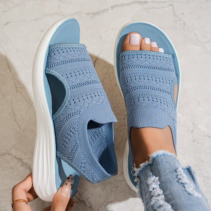 Arianna™ | Sandali con plateau, realizzati in materiale traspirante per donne