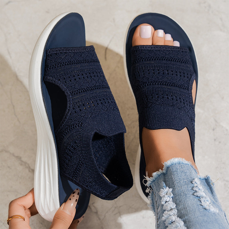 Arianna™ | Sandali con plateau, realizzati in materiale traspirante per donne
